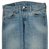 501 Levis Jeans - 30W 30L Light Wash Cotton