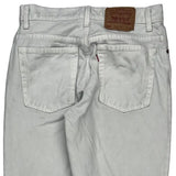 Levis Jeans - 30W UK 10 White Cotton