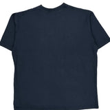 Carhartt T-Shirt - Large Navy Cotton