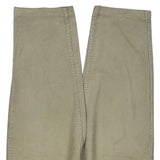 Unbranded Cargo Cord Trousers - 32″ Waist Beige Cotton