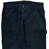 Cat Carpenter Trousers - 34W 30L Black Cotton