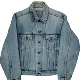 Orange Tab Levis Denim Jacket - XL Light Wash Denim