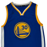 Golden State Warriors Adidas Steph Curry Jersey - Medium Yellow Polyester