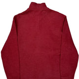 Polo By Ralph Lauren 1/4 Zip - Medium Red Cotton
