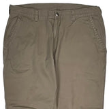 Duluth Cargo Trousers - 38W 32L Khaki Cotton