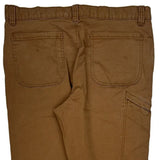 Unbranded Carpenter Pants - 36W 28L Brown Cotton