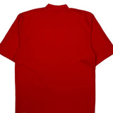 Nike T-Shirt - Medium Red Polyester
