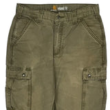 Carhartt Cargo Trousers - 32W 34L Green Cotton