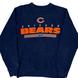 Chicago Bears Unbranded Football Sweatshirt - Small Navy Cotton