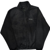 Nautica 1/4 Zip Fleece - Large Black Polyester