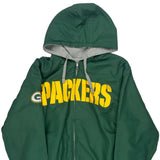 Packers Nfl Football Windbreaker - XL Green Polyester