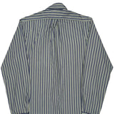 Polo By Ralph Lauren Striped Shirt - Medium Blue Cotton