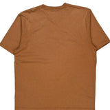 Carhartt T-Shirt - Large Orange Cotton