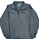 Adidas Windbreaker - Medium Gray Polyester
