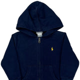 Age 24 Months Ralph Lauren Hoodie - 2XS Navy Cotton
