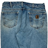 Carhartt Jeans - 35W 30L Blue Cotton