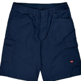 Red Kap Workwear Cargo Shorts - 34W 9L Navy Cotton
