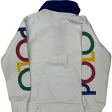 Age 1.5 Polo By Ralph Lauren Spellout Rugby Shirt - 3XS Multicoloured Cotton