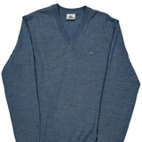 Lacoste Sweater - Medium Blue Virgin Wool