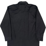 Dickies Shirt - Medium Black Polyester Blend