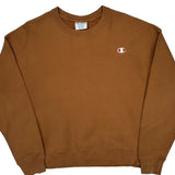 Reverse Weave Champion Sweatshirt - XL Brown Cotton
