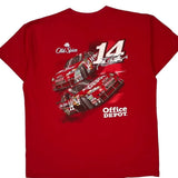Office Depot Old Spice Winners Circle Nascar T-Shirt - 2XL Red Cotton
