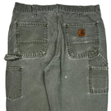 Carhartt Carpenter Pants - 33W 31L Gray Cotton