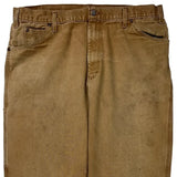Dickies Carpenter Trousers - 36W 29L Brown Cotton