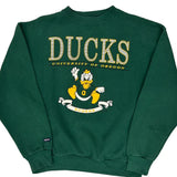 University Of Oregon Ducks Jansport College Sweatshirt - XL Green Cotton