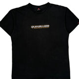 Boardriding Company Quiksilver Graphic T-Shirt - Large Black Cotton