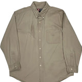 Chaps Ralph Lauren Shirt - XL Beige Cotton