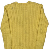 Ralph Lauren Sweater - Medium Yellow Cotton