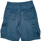 Levis Cargo Shorts - 32W 11L Blue Cotton