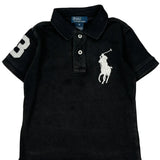 Age 4 Polo By Ralph Lauren Big Pony Polo Shirt - Small Black Cotton