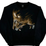 Rook Graphic Sweatshirt - Large Black Cotton