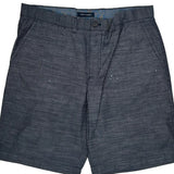 Tommy Hilfiger Chino Shorts - 36W 9L Gray Cotton Blend