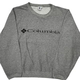 Columbia Sweatshirt - Large Gray Cotton