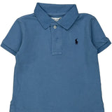 Age 24 Months Ralph Lauren Polo Shirt - 3XS Blue Cotton