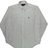 Ralph Lauren Shirt - Large White Cotton