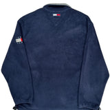 Tommy Jeans Fleece Jacket - Large Navy Polyester