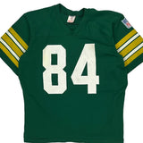 Green Bay Packers Rawlings Football Jersey - Large Yellow Cotton