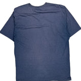 Carhartt T-Shirt - Large Blue Cotton