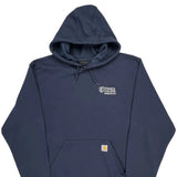 Ithaca College Facilities Services Carhartt College Hoodie - 2XL Navy Cotton