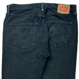 501 Levis Jeans - 32W 30L Black Cotton