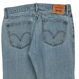 Levis 505 Jeans - 34W 29L Light Wash Denim
