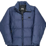 Helly Hansen Puffer - Medium Blue Down And Feather