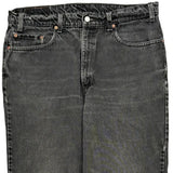 Levis 550 Jeans - 37W 32L Grey Cotton