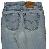 Made In Canada Levis 550 Jeans - 30W US 6 Light Wash Cotton