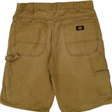 Dickies Carpenter Shorts - 32W 10L Khaki Cotton