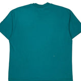 Hanes Single Stitch T-Shirt - XL Green Cotton Blend